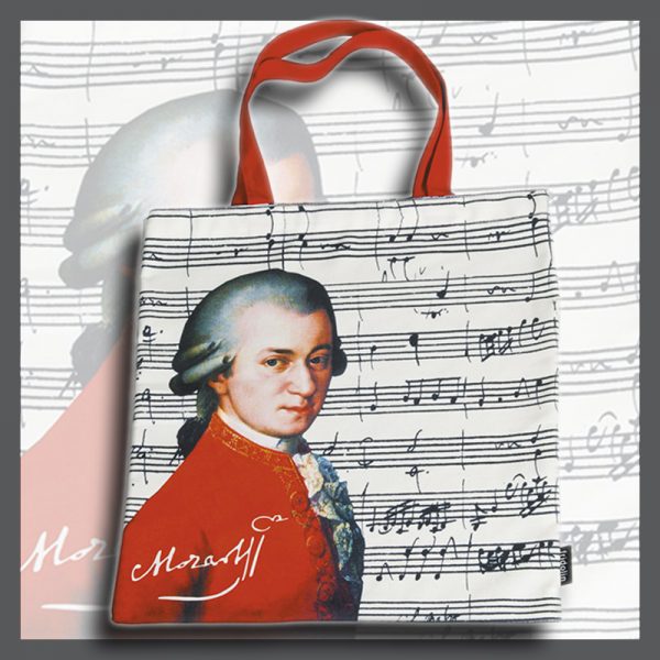 Shopping bag-art Mozart