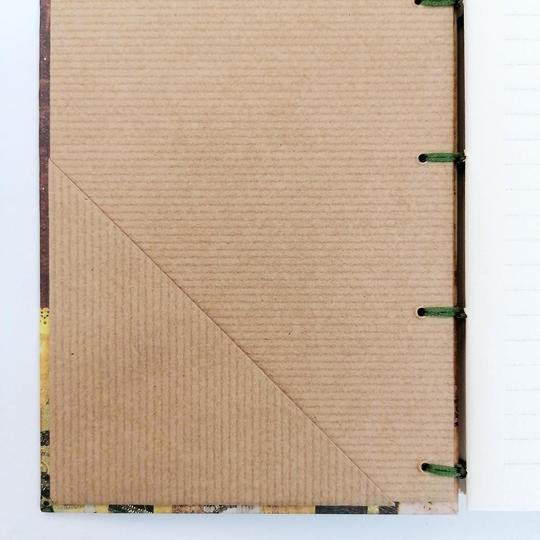 Χειροποίητο Σημειωματάριο με βυζαντινή βιβλιοδεσία - Klimt