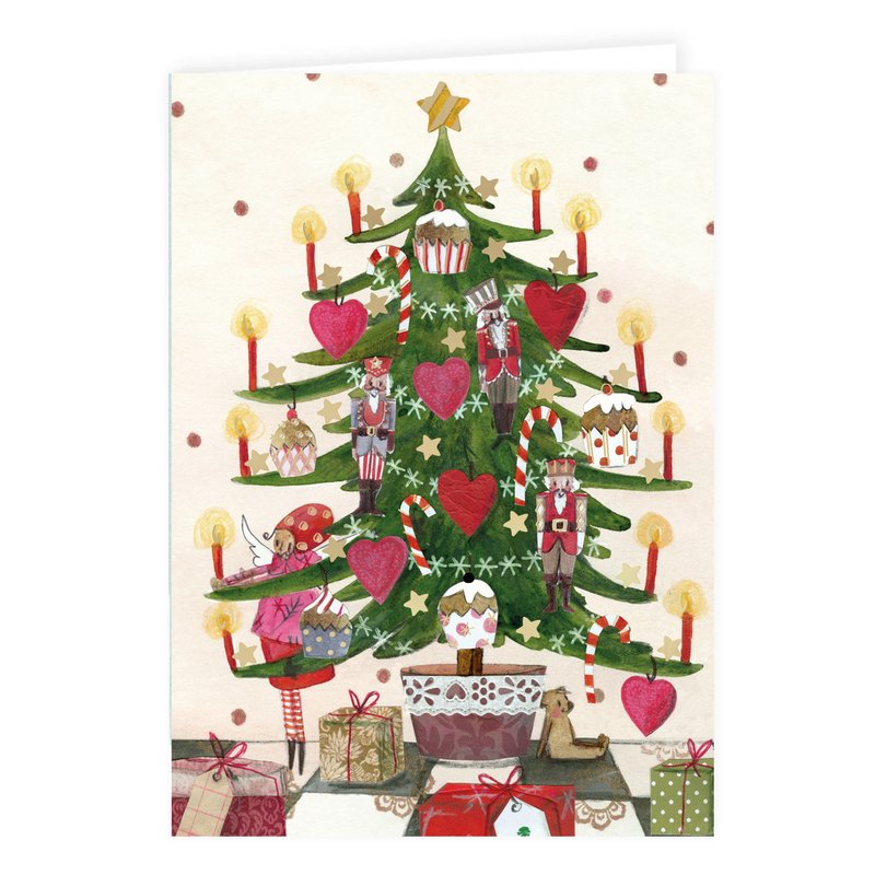 Ευχετήρια κάρτα "Χριστουγεννιάτικο δέντρο"