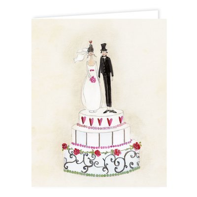 Ευχετήρια κάρτα "Γαμήλια Τούρτα"