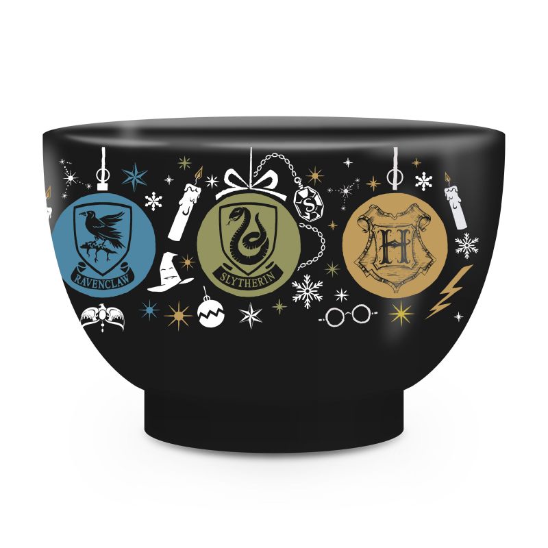 Χριστουγεννιάτικη κεραμική κούπα σε κουτί δώρου "Houses-Baubles"