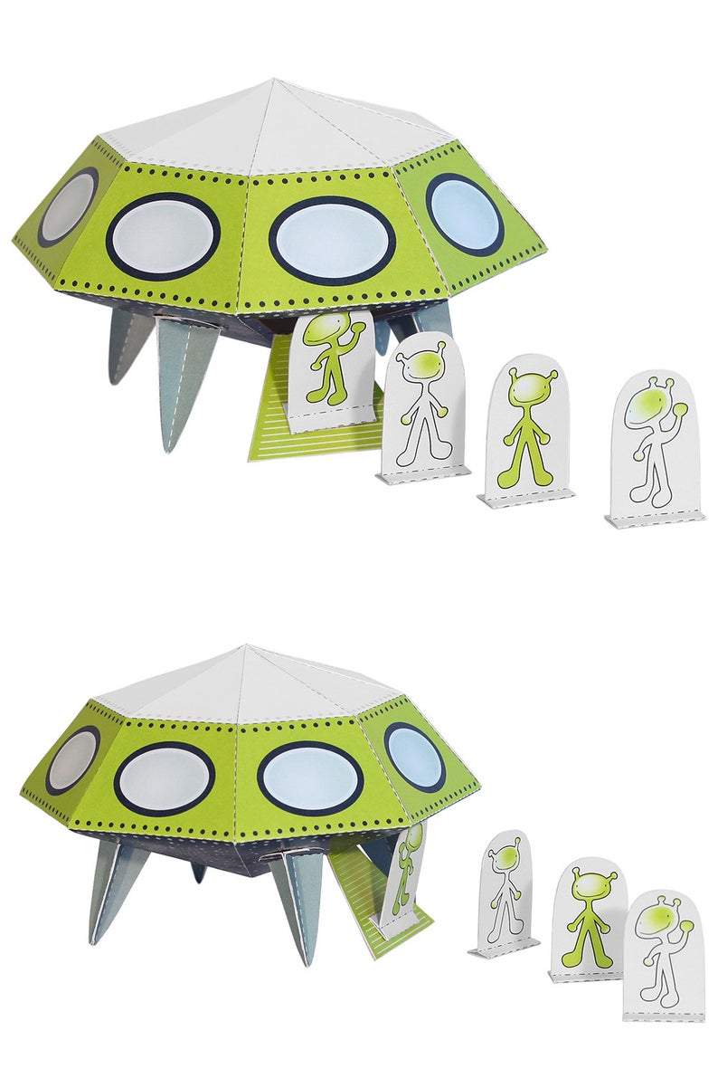 Κατασκευάζω UFO από χαρτί