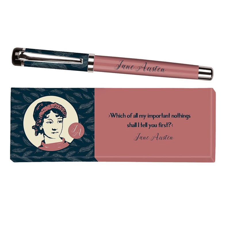 Μεταλλικό στυλό σε κουτί δώρου Jane Austen