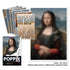 Μεγάλο Πόστερ με 1600 αυτοκόλλητα - Mona Lisa