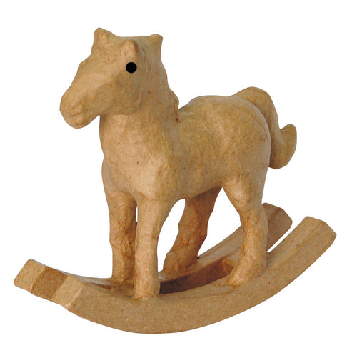 Άλογο κουνιστό Papier Mâché