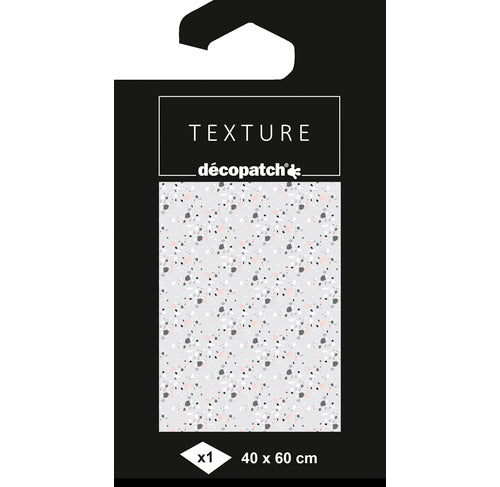 Decopatch χαρτί 40X60 εκ. foil γκρι ασημί