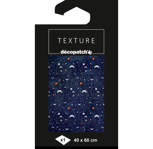 Decopatch χαρτί 40X60 εκ. foil αστερισμοί